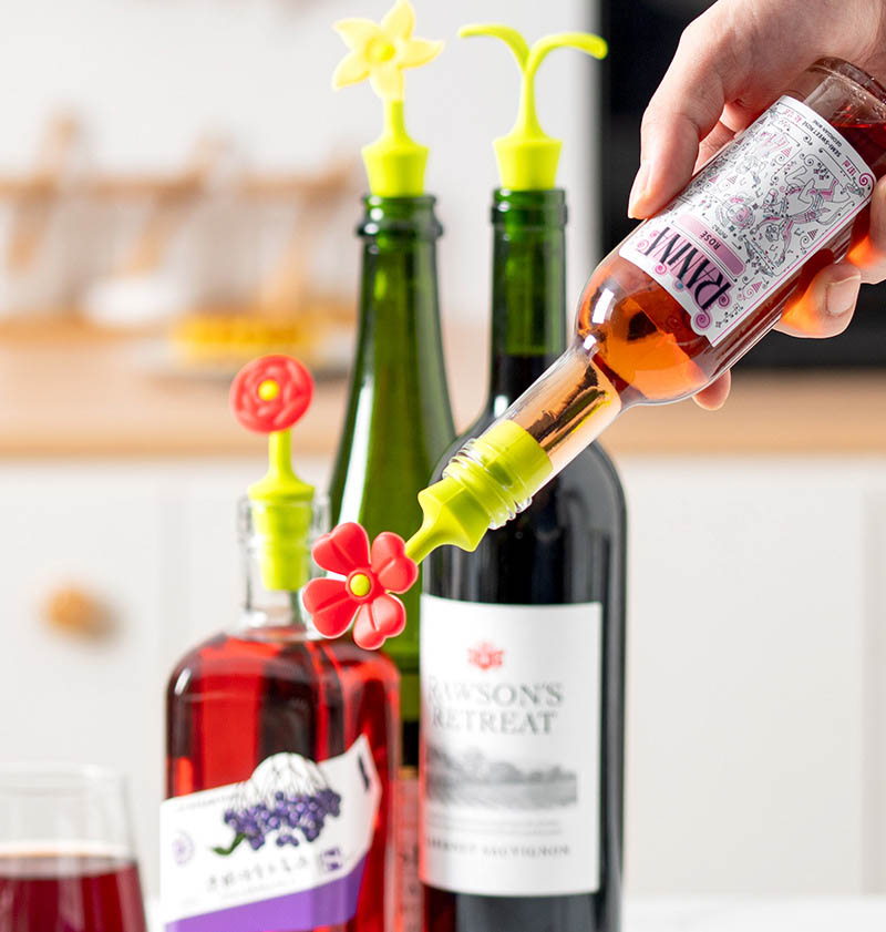 decorative wine stopper